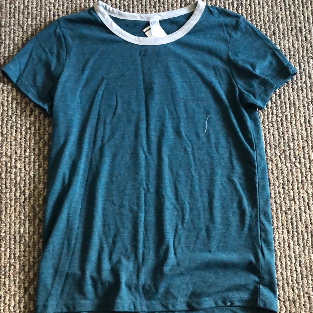 Teal tee